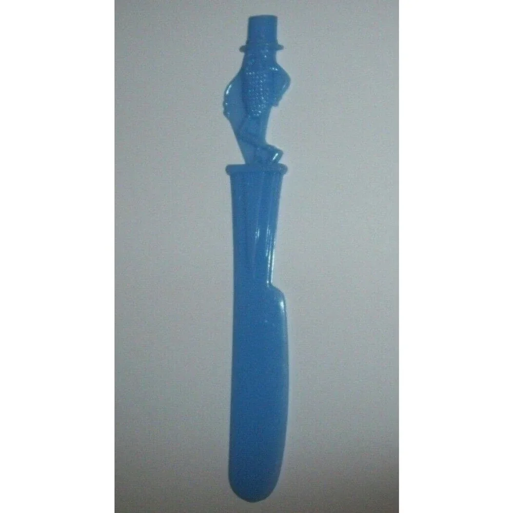 Peanut Knife Planters Nuts Original Plastic 1950s Vintage Great Gift Blue NOS
